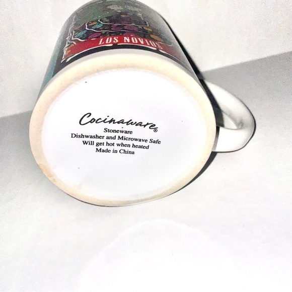 Cocinaware Dia de Los Muertos Day of the Dead Coffee Stoneware Mug Los Novios - Picture 7 of 7